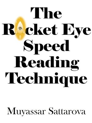 cover image of The Rocket Eye Speed Reading Technique
